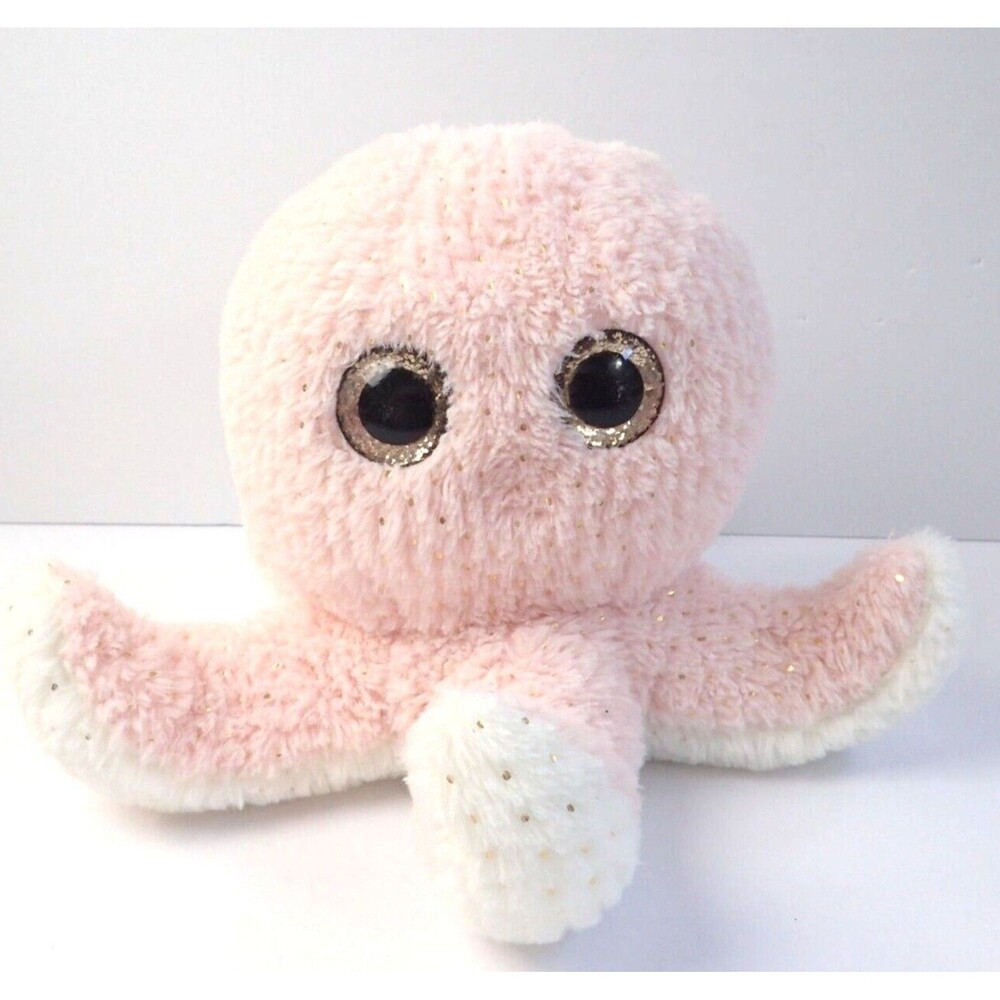 Fiesta OCTOPUS Sea Treasures 7.5 inch Pink Plush Stuffed Animal A00399